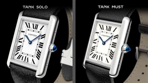 red cartier tank|cartier tank must vs francaise.